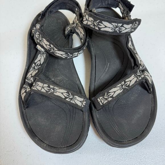 Teva Women's Hurricane IV Sandal Size 11 Strappy Adjustable Sport Outdoor Black - Picture 9 of 11